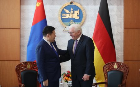 МОНГОЛ-ГЕРМАН ХООРОНД ҮЙЛДЭЖ БУЙ ШУУД НИСЛЭГИЙГ НЭМЭГДҮҮЛЭХ, ВИЗНИЙ ШААРДЛАГЫГ ХЯЛБАРШУУЛАХАД ҮРГЭЛЖЛҮҮЛЭН ХАМТРАН АЖИЛЛАХААР БОЛЛОО