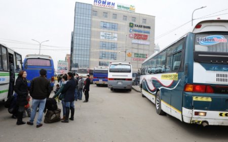 МАРГААШААС ХӨВСГӨЛ, БУЛГАН, УЛААН-ҮДЭ ЧИГЛЭЛИЙН АВТОБУСНУУД ХУУЧИН ДРАГОНООС ЯВНА