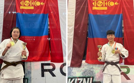 BUDAPEST CUP-2024: Б.ТЭРГЭЛНАРАН, Н.ХОСБАЯР НАР АЛТАН МЕДАЛЬ ХҮРТЛЭЭ