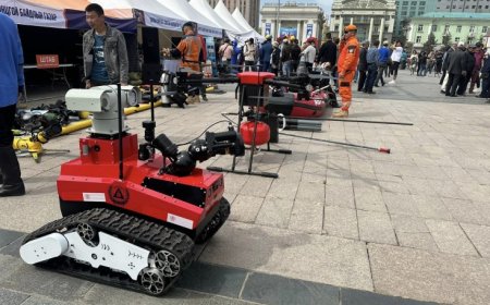 ГАЛ УНТРААХ ДРОН, РОБОТ АВРАХ АЖИЛЛАГААНД БЭЛЭН БОЛЖЭЭ