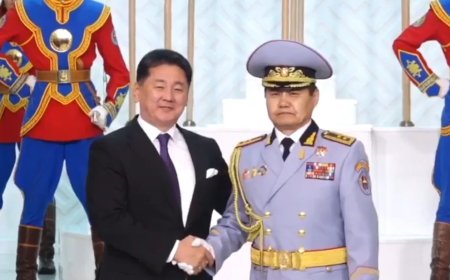 ГЕНЕРАЛ Т.БАДРАЛЫГ СҮХБААТАРЫН ОДОНГООР ШАГНАЖЭЭ