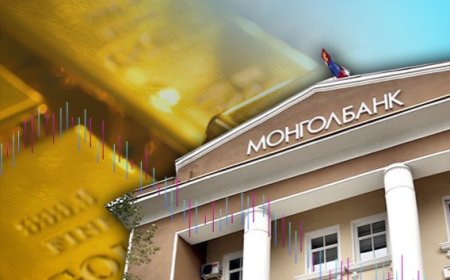 МОНГОЛБАНК ӨНГӨРСӨН САРД 1.8 ТОНН ҮНЭТ МЕТАЛЛ ХУДАЛДАН АВЧЭЭ