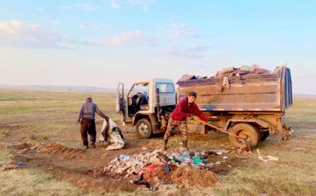 ЧОНО ГОЛЫН ЭРЭГ ОРЧМЫН 45 ТОНН ХОГИЙГ ЦЭВЭРЛЭЛЭЭ