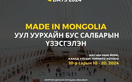 “МОНГОЛЫН ХУДАЛДАА, ХӨРӨНГӨ ОРУУЛАЛТ, СОЁЛ, АЯЛАЛ ЖУУЛЧЛАЛЫН ӨДРҮҮД”-ЫГ ЗОХИОН БАЙГУУЛНА