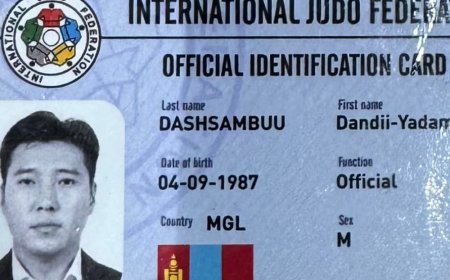 Д.ДАНДИЙ-ЯДАМ ОЛИМПЫН НААДАМД ХУВИЙН ЗАРДЛААР ЗОРЧИЖ АЖИЛЛАСАН