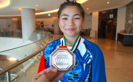 А.МӨНГӨНЗУЛ ХОЛИМОГ ТУЛААНЫ ДЭЛХИЙН АВАРГААС ХҮРЭЛ МЕДАЛЬ ХҮРТЛЭЭ