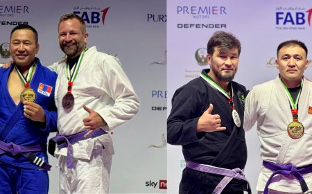 Ё.БАТБАЯР, С.ЖИЕНХААН НАР ЖЮҮ ЖИЦҮГИЙН “МАСТЕРС”-ЫН ДЭЛХИЙН АВАРГА БОЛЛОО