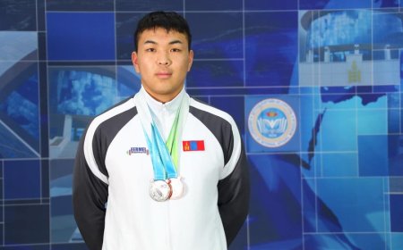 СОНСОГЧ Т.ЭНХ-АМГАЛАН ЗҮҮН АЗИЙН АВАРГА ШАЛГАРУУЛАХ ХҮНДИЙН ӨРГӨЛТИЙН ТЭМЦЭЭНЭЭС МӨНГӨ, ХҮРЭЛ МЕДАЛЬ ХҮРТЛЭЭ