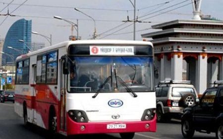 САР ШИНИЙН ӨДРҮҮДЭД 933 АВТОБУС ИРГЭДЭД ҮЙЛЧИЛНЭ