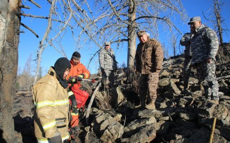 БОГД УУЛЫН56 ГА ТАЛБАЙД ГАЛ ТҮЙМЭР ГАРЧЭЭ
