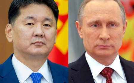 МОНГОЛ УЛСЫН ЕРӨНХИЙЛӨГЧ У.ХҮРЭЛСҮХ ОХУ-ЫН ЯЛАЛТЫН БАЯРТ ОРОЛЦОНО