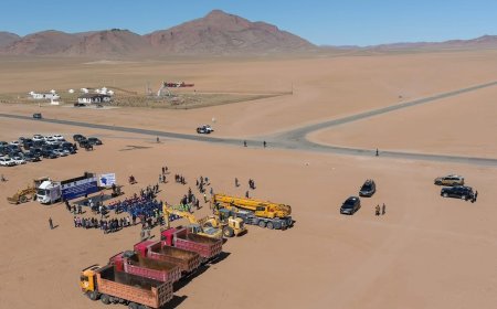 АЛДАРХААН–ЦАГААНХАЙРХАН–АЛТАЙ ЧИГЛЭЛИЙН 40 КМ АВТО ЗАМЫН БАРИЛГЫН АЖИЛ ЭХЭЛЛЭЭ