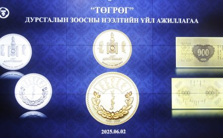 "1 ТӨГРӨГ" ДУРСГАЛЫН ЗООС ХУДАЛДААНД ГАРЛАА