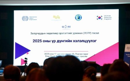 ЗАЛУУЧУУДЫН ХӨДӨЛМӨР ЭРХЛЭЛТИЙГ ДЭМЖИХ ТӨСЛИЙН 2025 ОНЫ ҮР ДҮНГИЙН ХЭЛЭЛЦҮҮЛЭГ БОЛЛОО