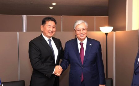 ЕРӨНХИЙЛӨГЧ У.ХҮРЭЛСҮХ БҮГД НАЙРАМДАХ КАЗАХСТАН УЛСАД ТӨРИЙН АЙЛЧЛАЛ ХИЙЖ БАЙНА