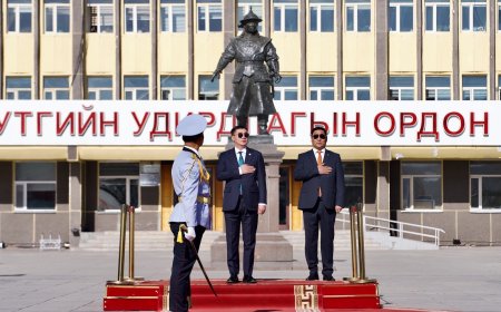 УЛСЫН ИХ ХУРЛЫН ДАРГА С.БЯМБАЦОГТ ХОВД АЙМГИЙН ЧАНДМАНЬ, МАНХАН СУМДАД АЖИЛЛАЖ, ИРГЭДТЭЙ УУЛЗЛАА