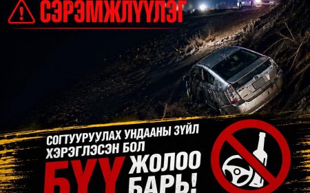 ЖОЛООЧ ТА ЗАМЫН ХӨДӨЛГӨӨНД ОРОЛЦОХДОО ХАРИУЦЛАГАТАЙ БАЙЖ, СОГТУУРУУЛАХ УНДААНЫ ЗҮЙЛ ХЭРЭГЛЭСЭН ҮЕДЭЭ ЖОЛОО БАРИХГҮЙ БАЙХ, ЗАМЫН ХӨДӨЛГӨӨНИЙ ДҮРМЭЭ БАРИМТЛАН, АНХААРАЛ БОЛГООМЖТОЙ ЗОРЧИХЫГ ЦАГДААГИЙН БАЙГУУЛЛАГААС АНХААРУУЛЖ БАЙНА