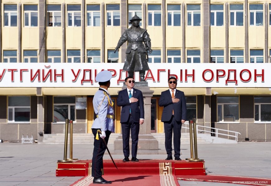 УЛСЫН ИХ ХУРЛЫН ДАРГА С.БЯМБАЦОГТ ХОВД АЙМГИЙН ЧАНДМАНЬ, МАНХАН СУМДАД АЖИЛЛАЖ, ИРГЭДТЭЙ УУЛЗЛАА