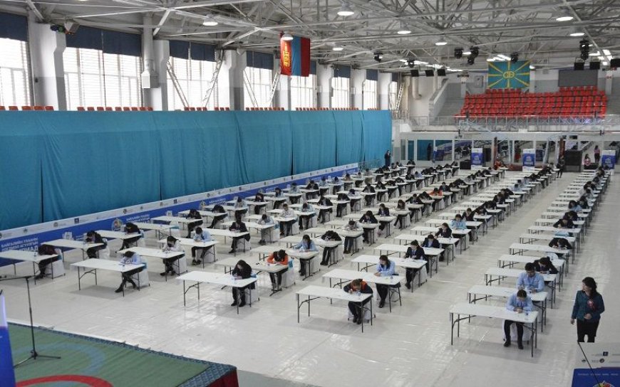 МОНГОЛ ХЭЛ БИЧГИЙН ШАЛГАЛТЫН БОСГО ОНООГ 8700 ГАРУЙ ШАЛГУУЛАГЧ ДАВААГҮЙ БАЙНА