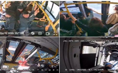 ГЭРЭЭСЭЭ ГАРААД АЛГА БОЛСОН АХМАД НАСТНЫГ АВТОБУСНЫ КАМЕРИЙН ТУСЛАМЖТАЙГААР ОЛЖЭЭ