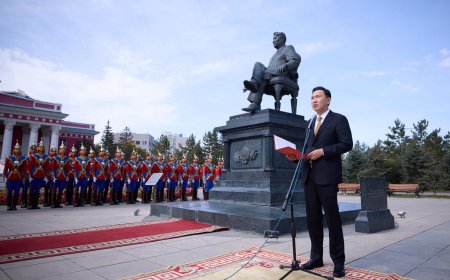 Ю.ЦЭДЭНБАЛЫН МЭНДЭЛСНИЙ 110 ЖИЛИЙН ОЙ ӨНӨӨДӨР ТОХИОЖ БАЙНА