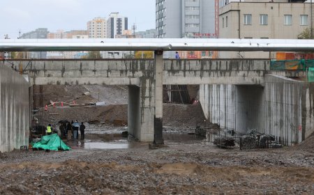 ГЕОЛОГИЙН ТӨВ ЛАБОРАТОРИ ОРЧМЫН ТӨМӨР ЗАМ ДООГУУРХ НҮХЭН ГАРЦЫН АЖИЛ 61.3 ХУВИЙН ГҮЙЦЭТГЭЛТЭЙ ҮРГЭЛЖИЛЖ БАЙНА