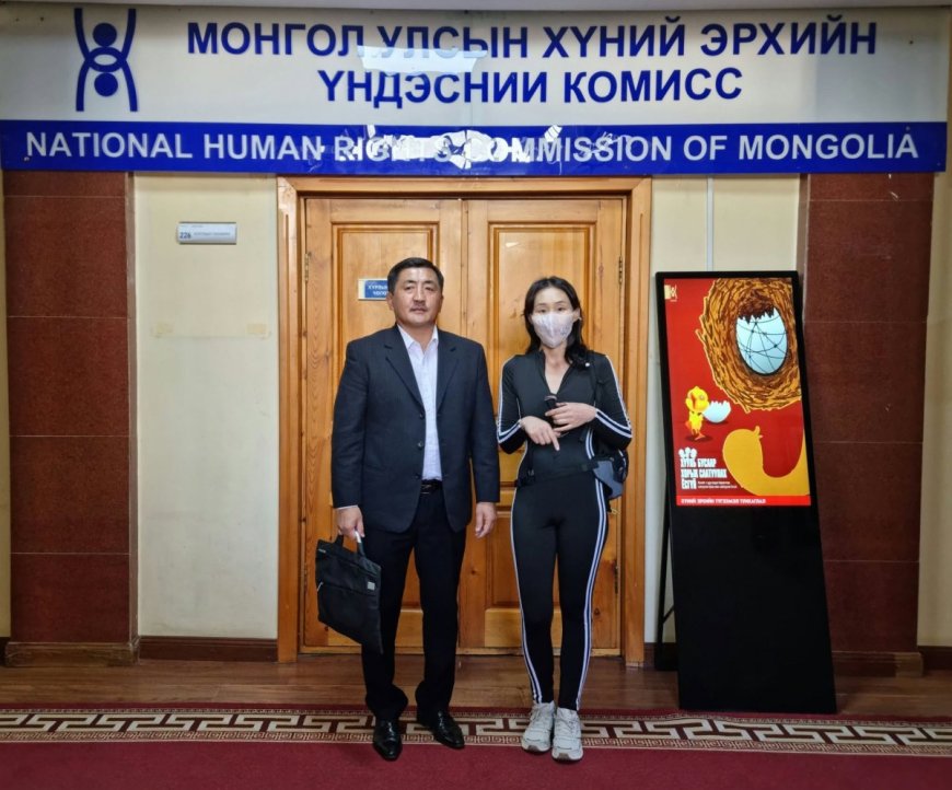 СУИС-ИЙН БҮЛЭГ ХҮЧИНГИЙН ХЭРГИЙН ХОХИРОГЧ Н.ШИНЭЦЭЦЭГ ХЭҮК-Т ГОМДОЛ ГАРГАЖЭЭ
