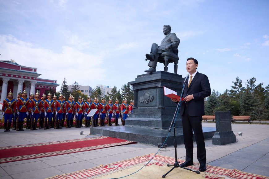 Ю.ЦЭДЭНБАЛЫН МЭНДЭЛСНИЙ 110 ЖИЛИЙН ОЙ ӨНӨӨДӨР ТОХИОЖ БАЙНА