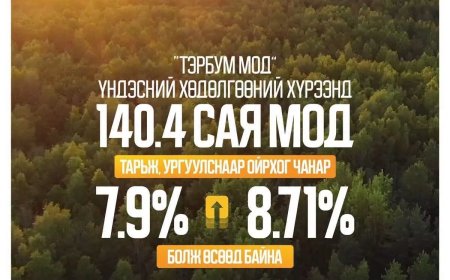 МОНГОЛ ОРНЫ ОЙРХОГ ЧАНАР 7.9 ХУВИАС 8.71 ХУВЬ БОЛЖ ӨСЛӨӨ