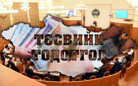ТАНИЛЦ: 1.4 ИХ НАЯДЫГ ХААНААС ХЭМНЭЖ ТӨСВИЙН ТОДОТГОЛЫГ ХИЙВ